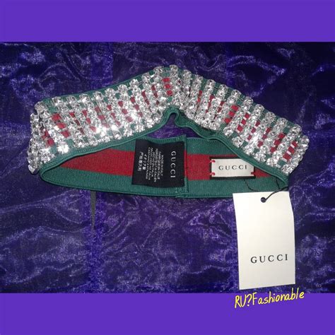 gucci sparkle headband|farfetch gucci headbands.